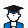 Icon representing enrollment and study.